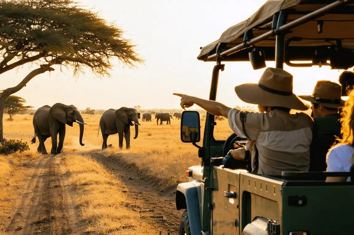 Zambezi sunset cruise near Victoria Falls