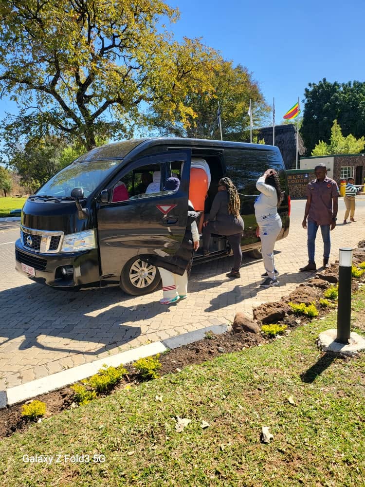 Nissan NV350 shuttle van